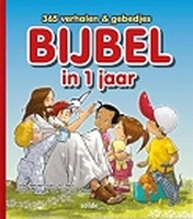 BOEK - Bijbel in 1 jaar - 365 verhalen en gebedjes kinderen